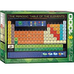 Foto van Eurographics puzzel the periodic table of the elements - 1000 stukjes