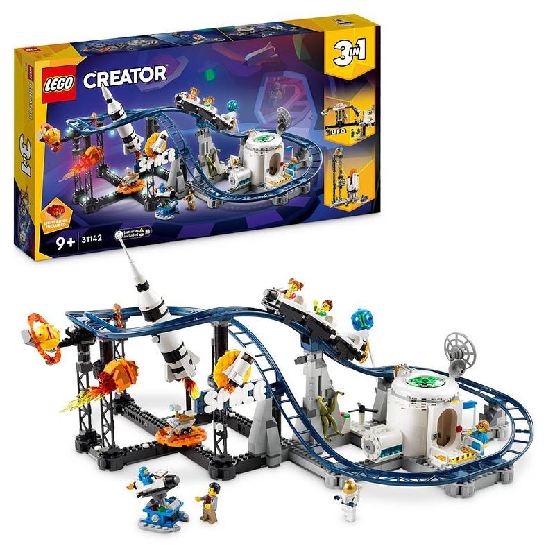 Foto van Lego creator 3-in-1 ruimteachtbaan 31142