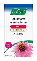 Foto van A.vogel echinaforce kauwtabletten sterk** + vitamine c tabletten