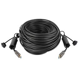 Foto van Dap fv47 gepantserde hdmi 2.1 kabel 30 meter