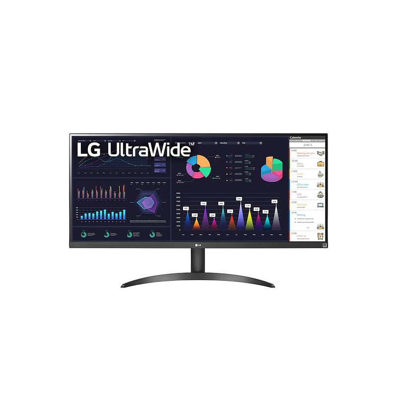 Foto van Lg 34wq500-b monitor zwart