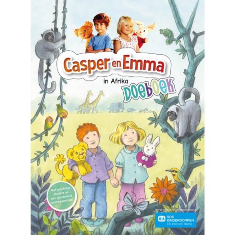 Foto van Casper en emma in afrika