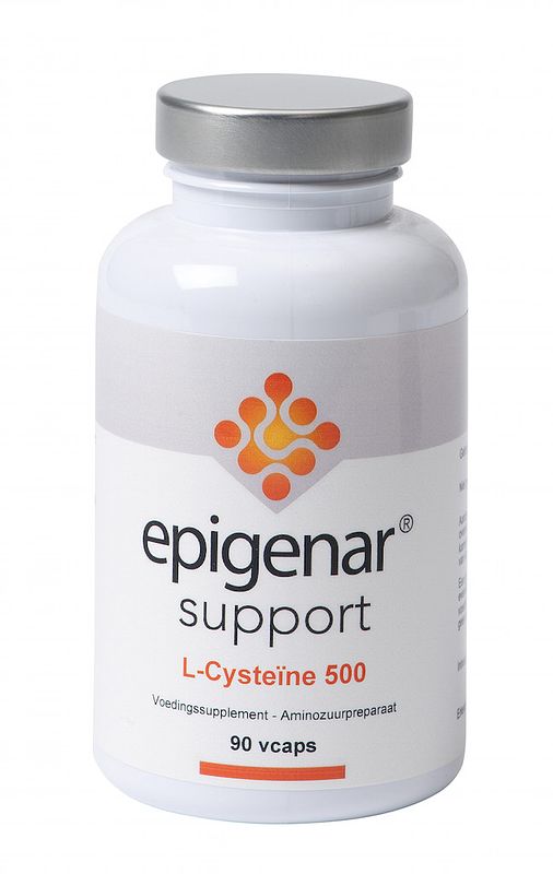 Foto van Epigenar support l-cysteine 500mg capsules