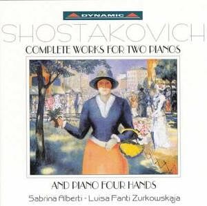 Foto van Shostakovich: complete works for two pianos and piano for four hands - cd (8007144604646)