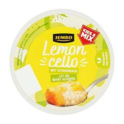 Foto van 4 voor € 2,50 | jumbo lemon cello met citroensaus 75g aanbieding bij jumbo