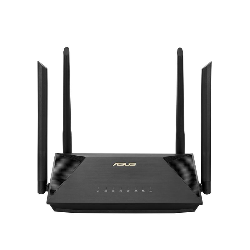 Foto van Asus rt-ax1800u mesh router zwart