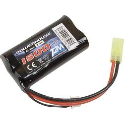 Foto van T2m li-ion accupack 7.4 v 1500 mah aantal cellen: 2 racingpack mini-tamiya