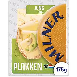 Foto van Milner 30+ jong kaas plakken 175g bij jumbo