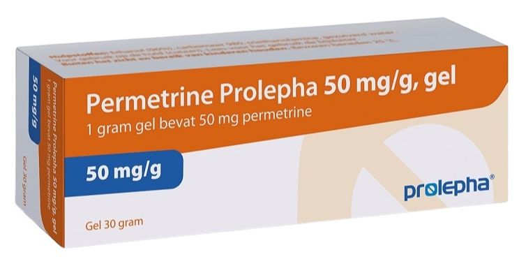 Foto van Prolepha permetrine 50mg/g gel