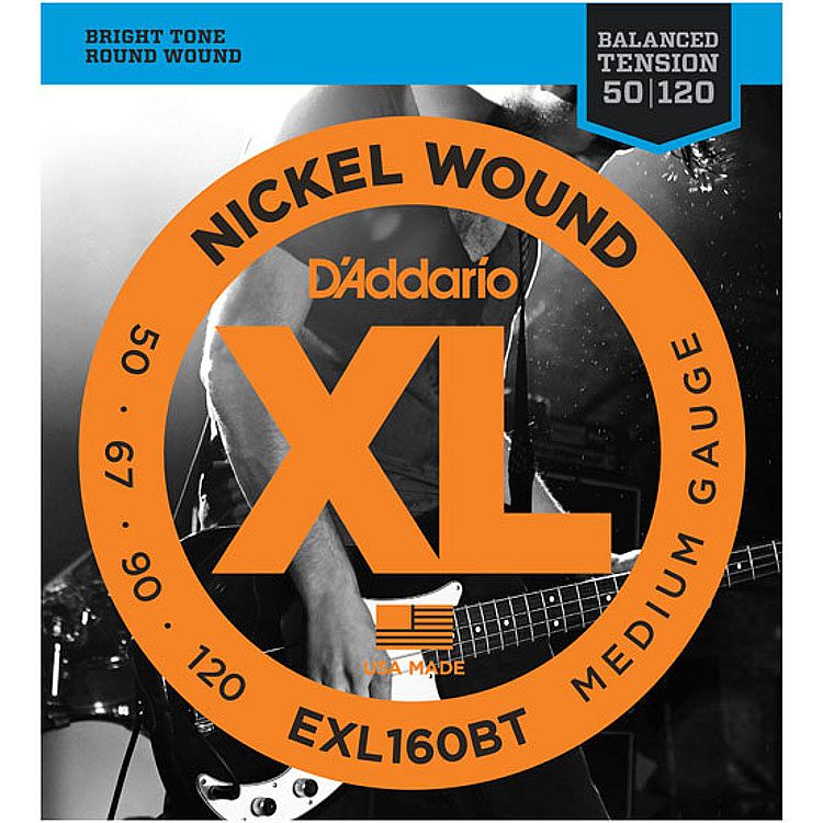 Foto van D'saddario exl160bt balanced tension medium 50-120