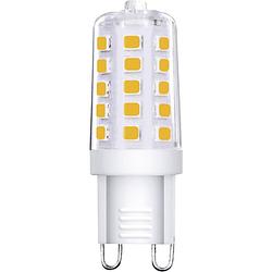 Foto van Müller-licht 401045 led-lamp energielabel f (a - g) g9 speciale vorm 3 w = 28 w warmwit (ø x h) 17 mm x 50 mm 1 stuk(s)