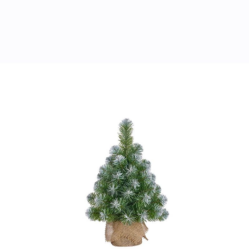 Foto van Kerstboom groen frosted 60x23cm kerstartikelen