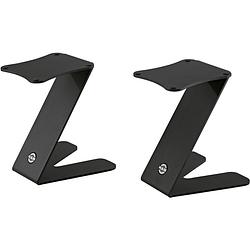 Foto van Konig & meyer 26773 table monitor z-stand voor monitor-speakers (zwart)