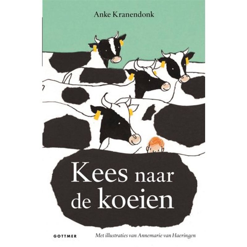 Foto van Kees naar de koeien