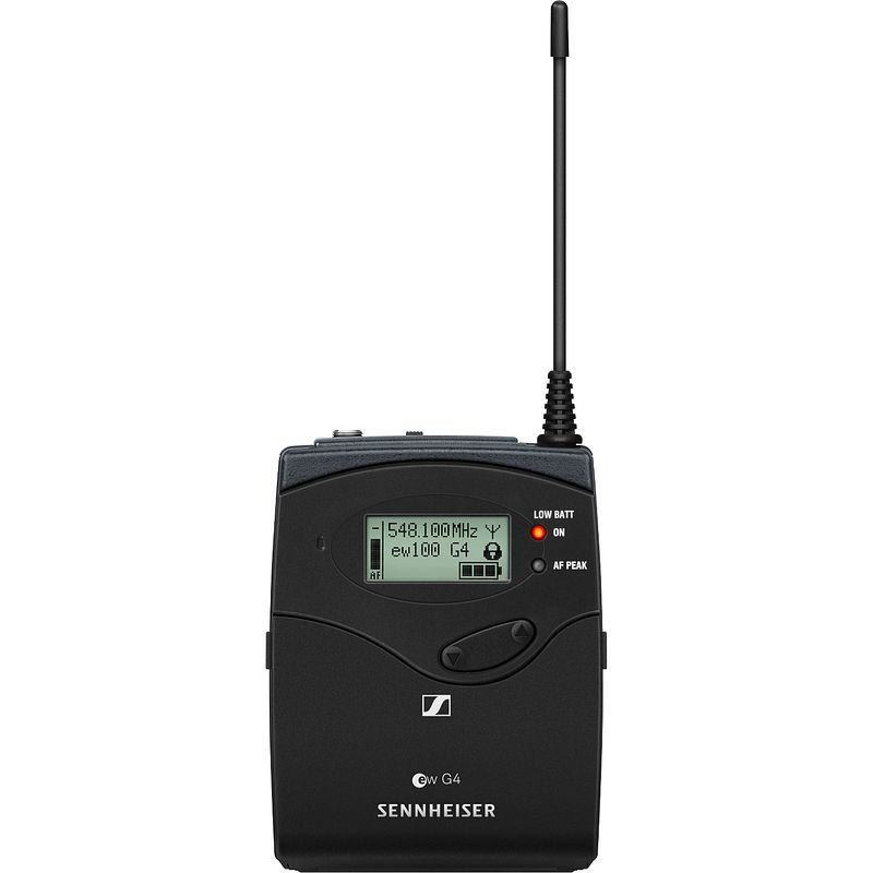 Foto van Sennheiser sk 100 g4-gb bodypack zender (606-648 mhz)