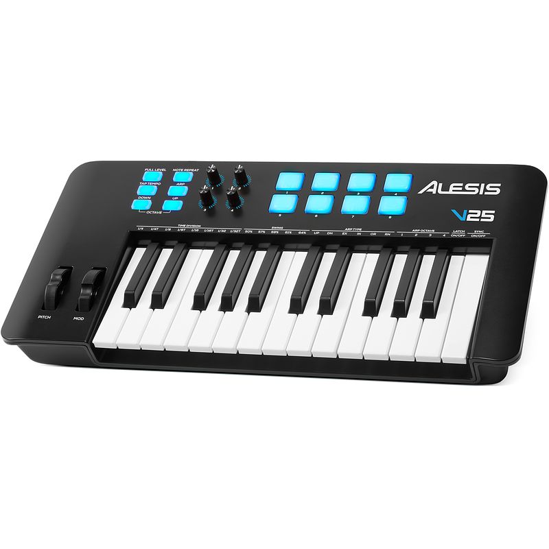 Foto van Alesis v25 mk2 usb/midi keyboard