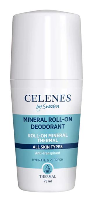 Foto van Celenes by sweden thermal whitening minerale roll-on deodorant