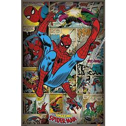 Foto van Spiderman retro poster 61 x 91,5 cm