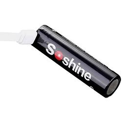 Foto van Soshine 18650usb-3.7-3600 speciale oplaadbare batterij 18650 li-ion 3.6 v 3600 mah