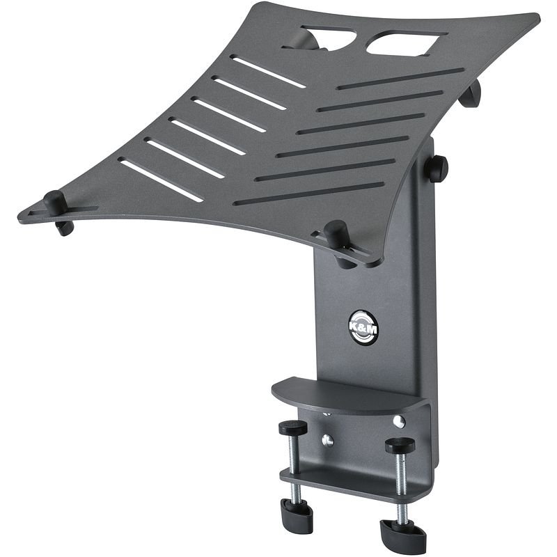 Foto van Konig & meyer 12196 clamping laptop stand