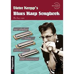 Foto van Voggenreiter blues harp songbook english edition