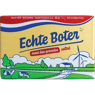 Foto van Echte boter gezouten roomboter 250g bij jumbo