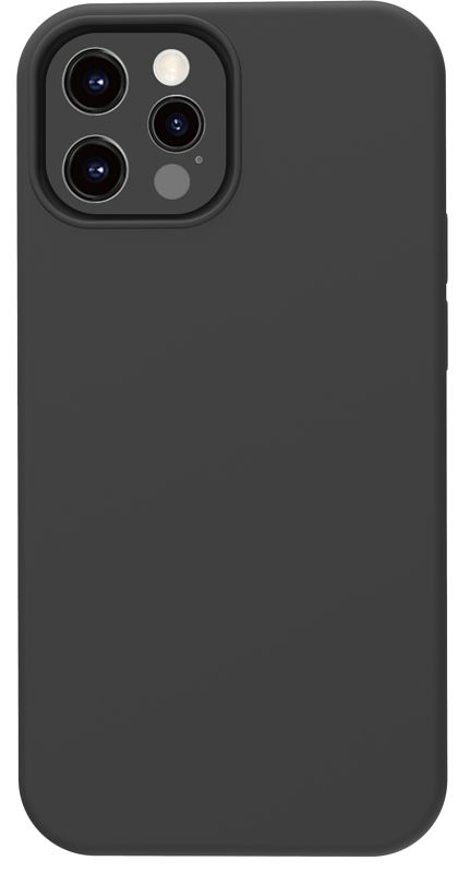 Foto van Azuri apple iphone 13 pro back cover siliconen zwart