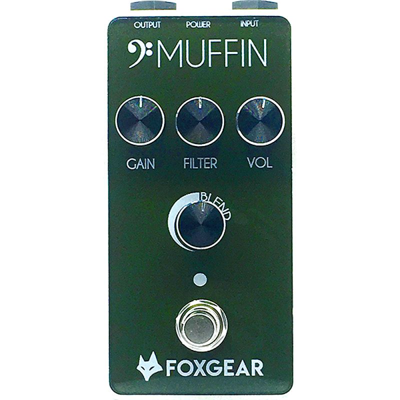 Foto van Foxgear bass muffin fuzz effectpedaal