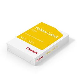 Foto van Canon yellow label papier a4 desktop accessoire wit