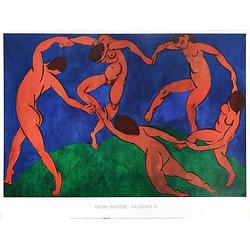 Foto van Henri matisse the dance kunstdruk 80x60cm