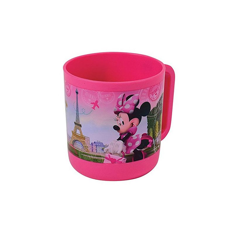 Foto van Kunststof minnie mouse eiffeltoren beker 350 ml voor kinderen - bekers