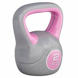 Foto van Gorilla sports kettlebell - kunststof trendy - 2 kg