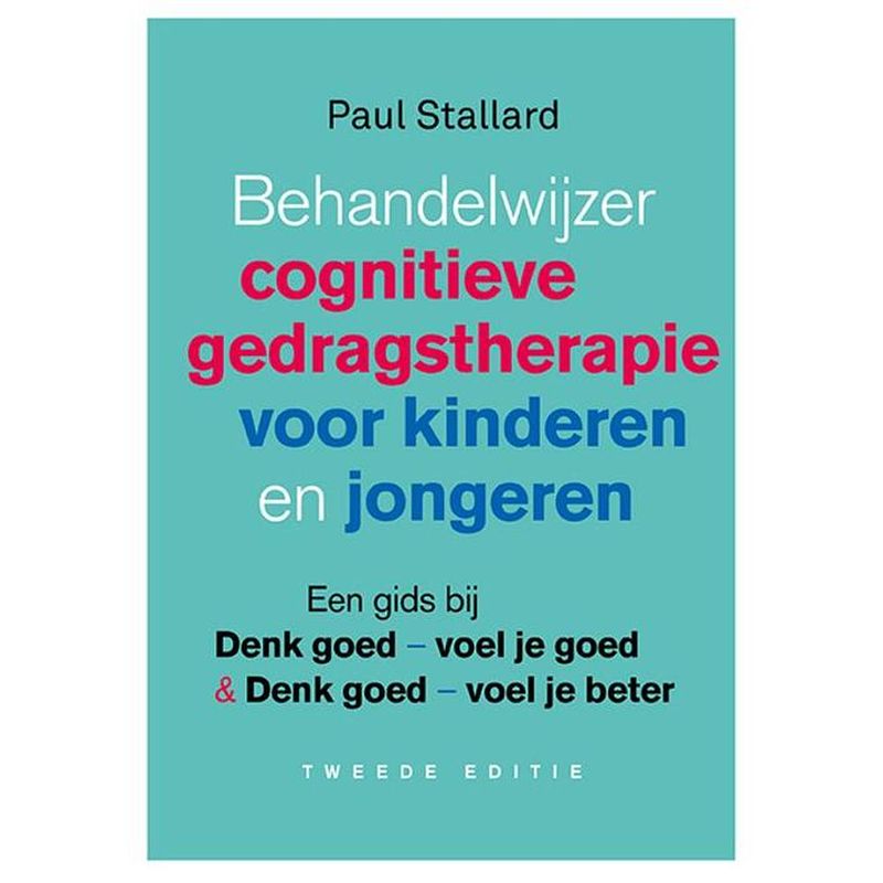 Foto van Behandelwijzer cognitieve gedragstherapie voor kinderen en jongeren