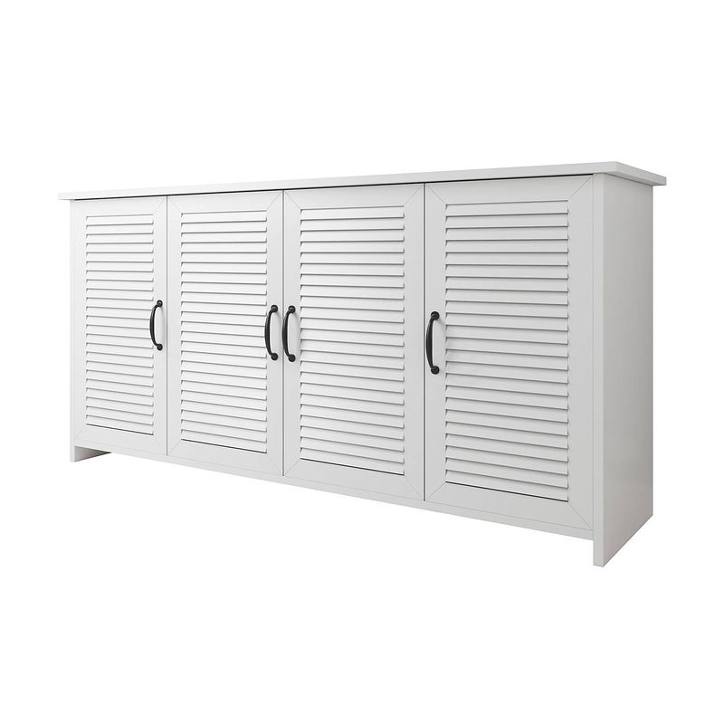 Foto van Meubella - dressoir oase - wit - 168 cm