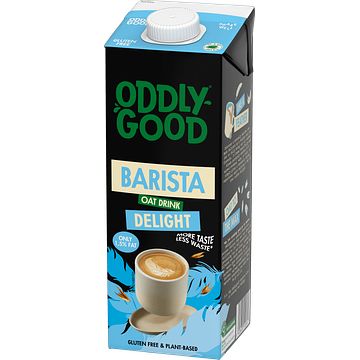 Foto van Oddlygood barista delight oat drink 1l bij jumbo