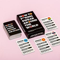 Foto van How to fucking swear around the world kaarten