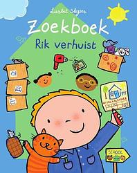 Foto van Zoekboek rik verhuist - liesbet slegers - hardcover (9789002278853)