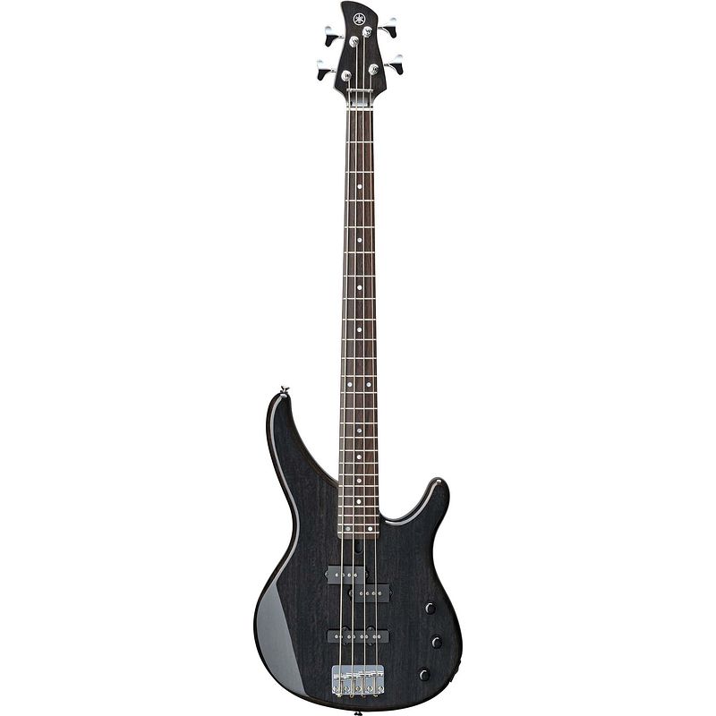 Foto van Yamaha trbx174ew translucent black 4-snarige elektrische basgitaar