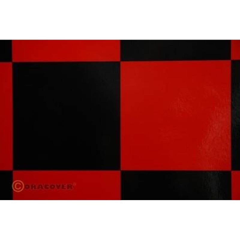 Foto van Oracover 691-023-071-010 strijkfolie fun 6 (l x b) 10 m x 60 cm rood, zwart