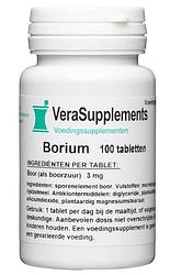 Foto van Verasupplements borium 3mg tabletten
