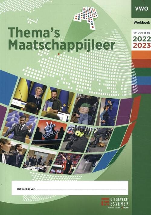 Foto van Thema's maatschappijleer voor vwo - heleen janssens - paperback (9789086745098)