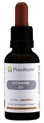 Foto van Proviform vitamine d3 50mcg druppels