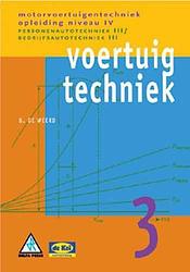 Foto van Voertuigtechniek - b. de weerd - paperback (9789071838330)