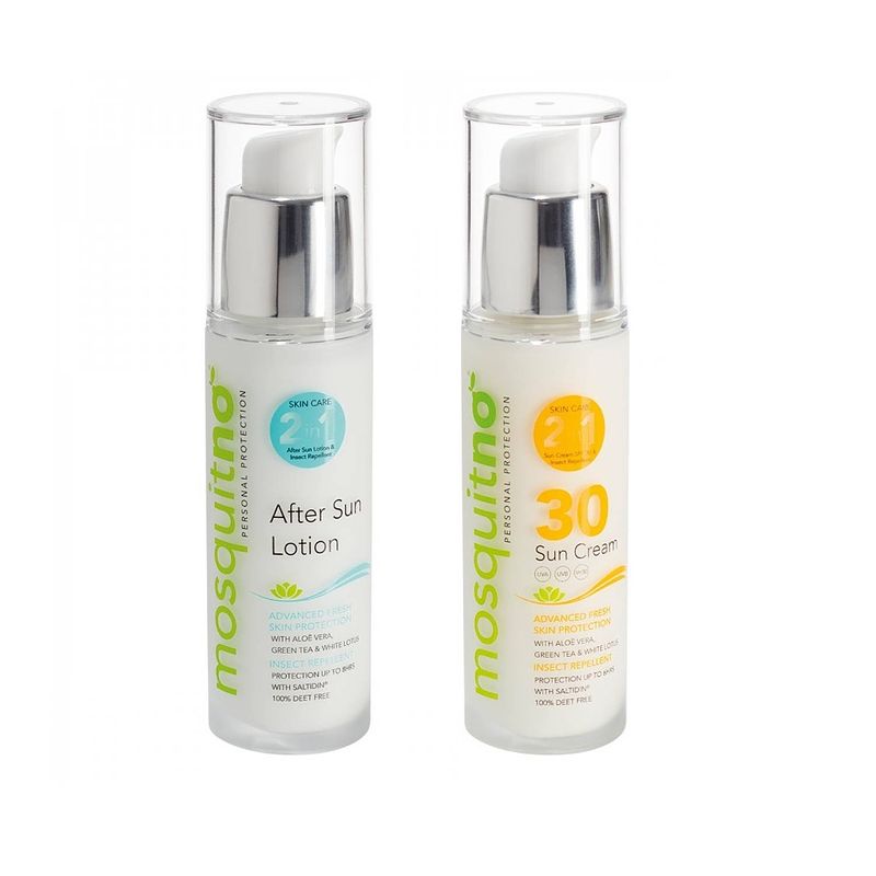 Foto van Mosquitno zonnecreme & after sun set 2x50 ml