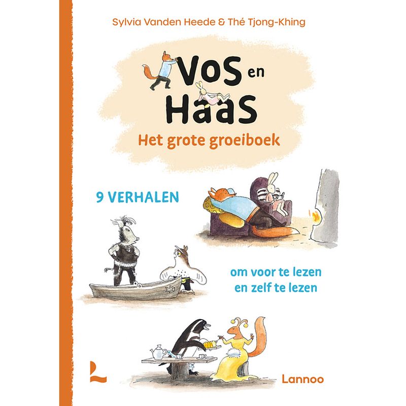 Foto van Het grote groeiboek van vos en haas