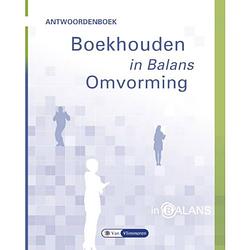 Foto van Boekhouden in balans / omvorming / antwoordenboek