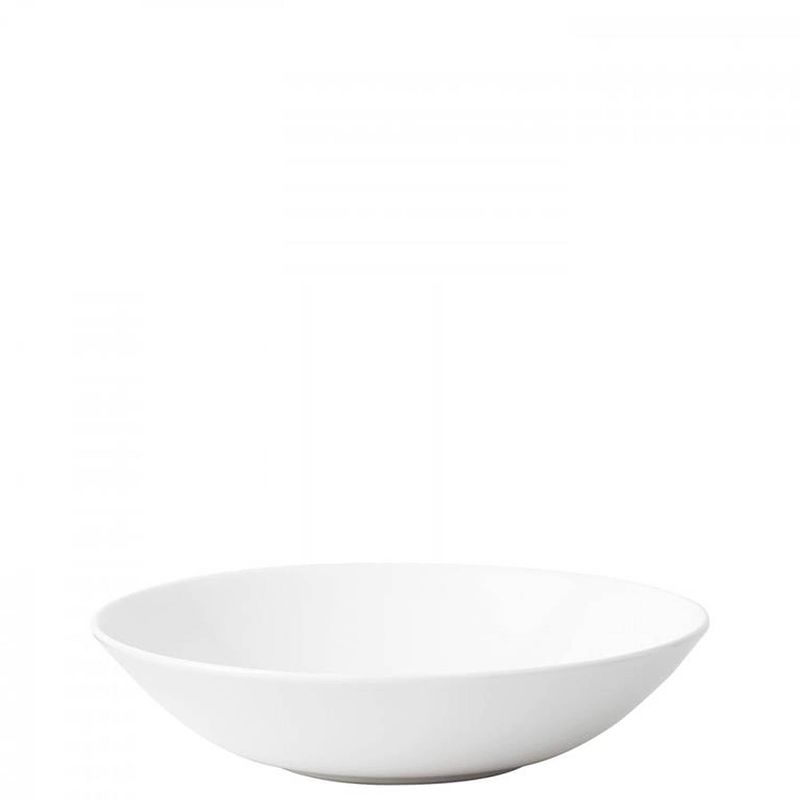 Foto van Wedgwood - jasper conran white diep bord - 23cm - wit