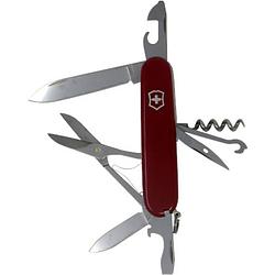 Foto van Victorinox climber 1.3703 zwitsers zakmes aantal functies 14 rood (transparant)