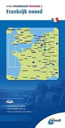 Foto van Anwb wegenkaart frankrijk 2. frankrijk noord - pakket (9789018048334)