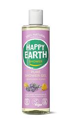 Foto van Happy earth 100% natuurlijke shower gel lavender ylang
